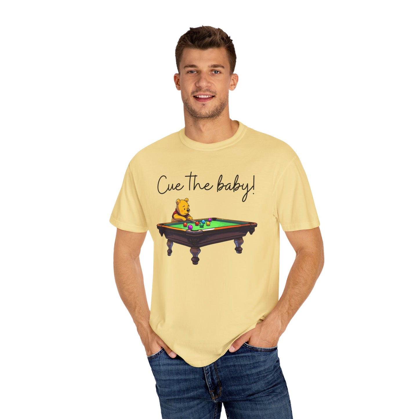 Cue The Baby - Comfort Colors 1717 - Luxury T