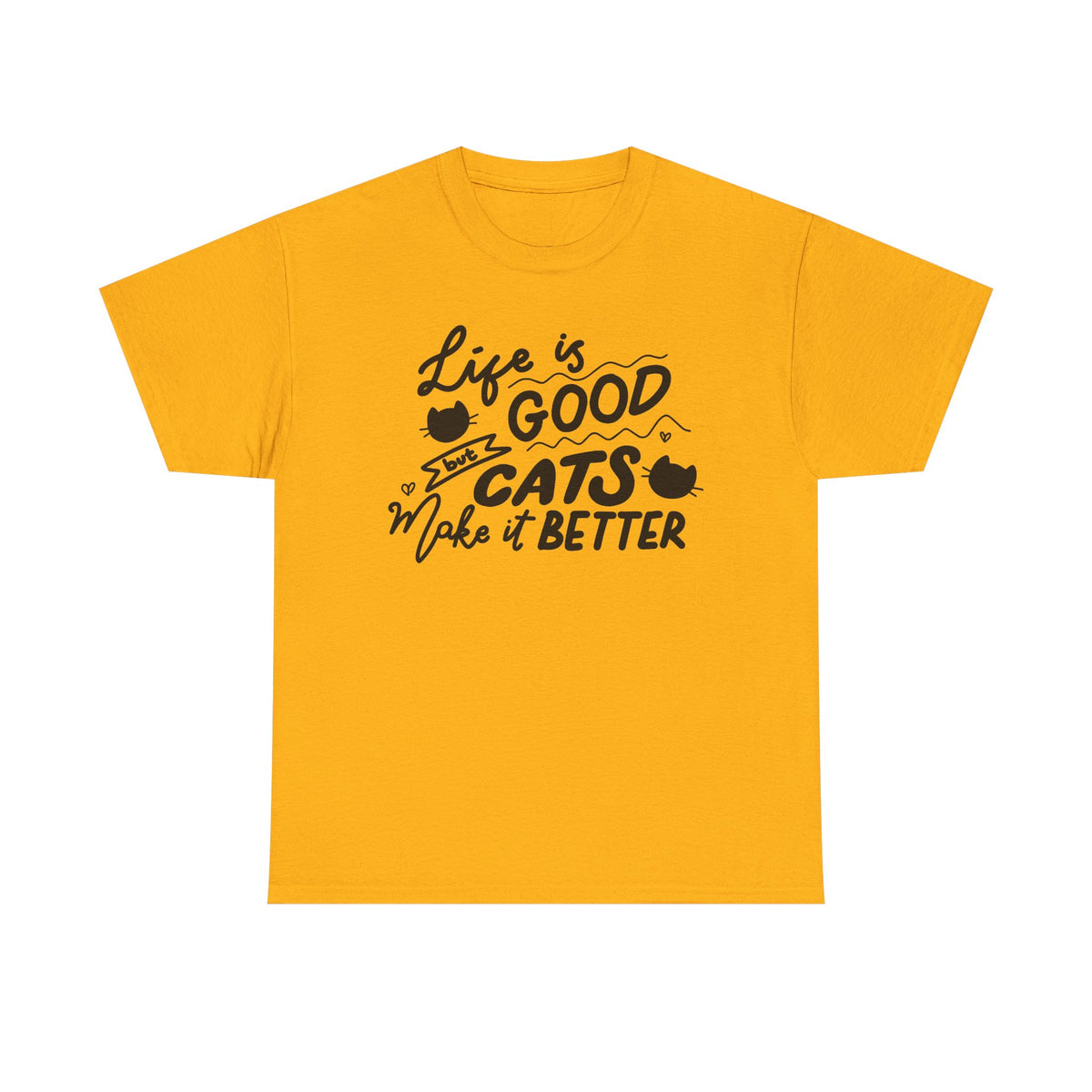 Better With Cats - Classic T-shirt
