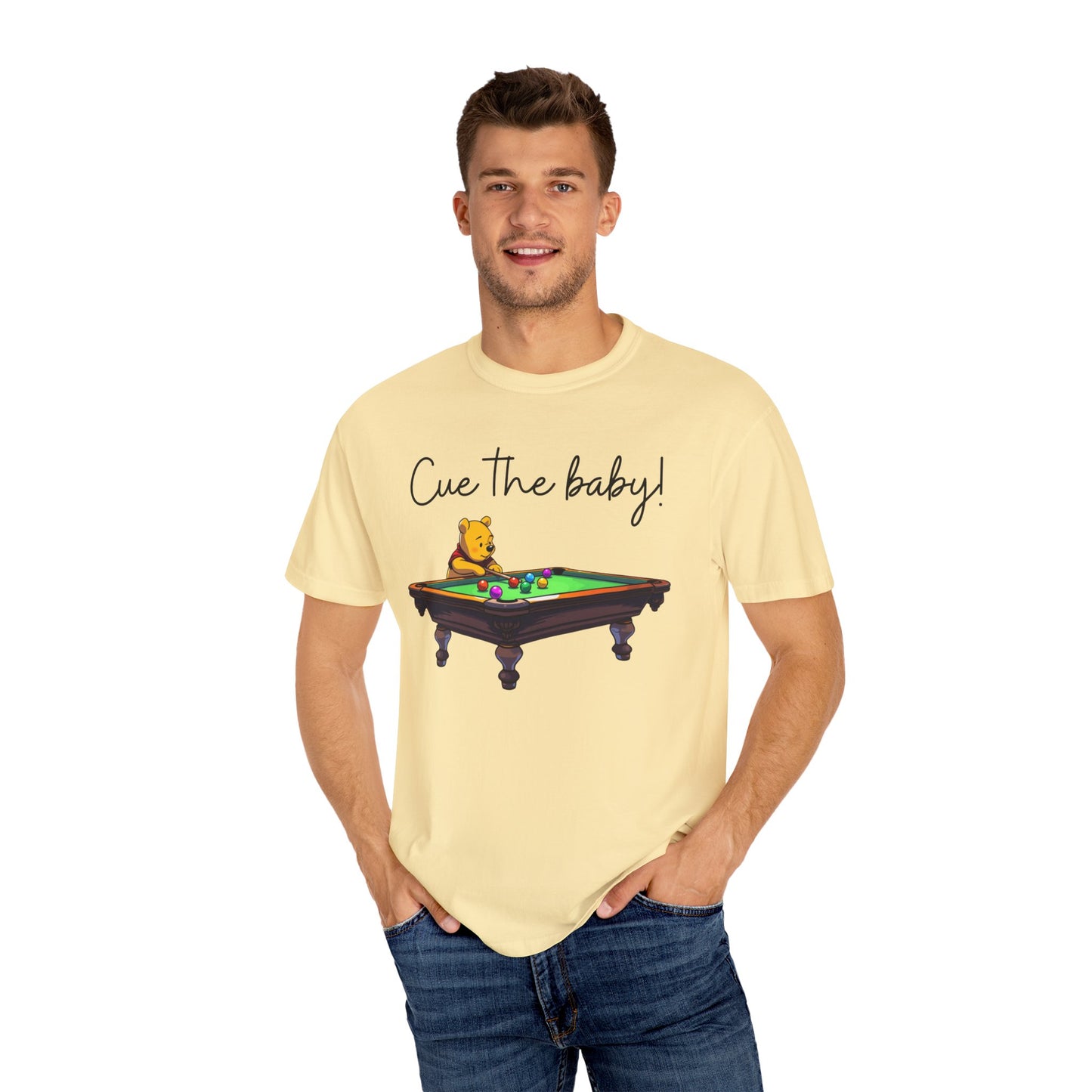 Cue The Baby - Comfort Colors 1717 - Luxury T