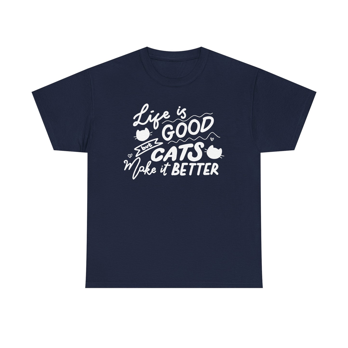 Better With Cats - Classic T-shirt