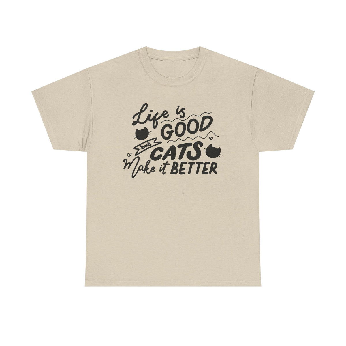 Better With Cats - Classic T-shirt