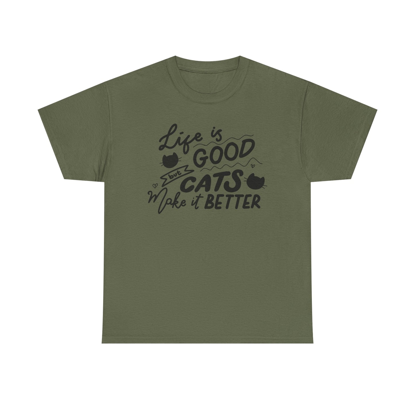 Better With Cats - Classic T-shirt