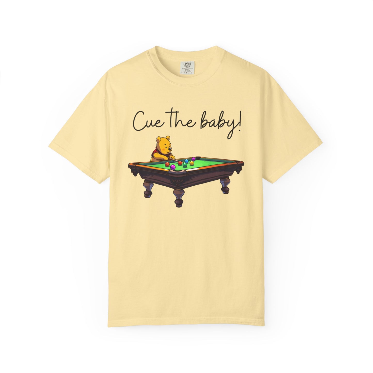 Cue The Baby - Comfort Colors 1717 - Luxury T