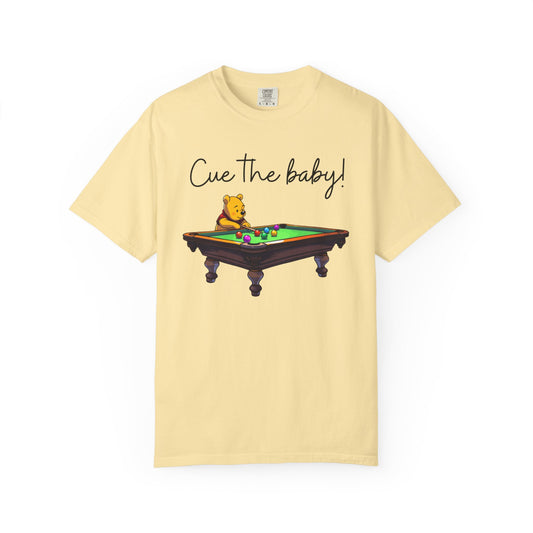 Cue The Baby - Comfort Colors 1717 - Luxury T