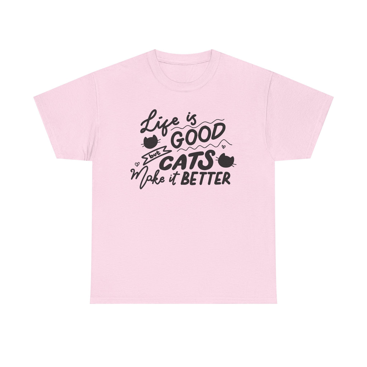 Better With Cats - Classic T-shirt