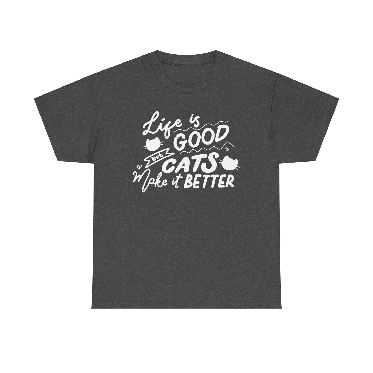 Better With Cats - Classic T-shirt
